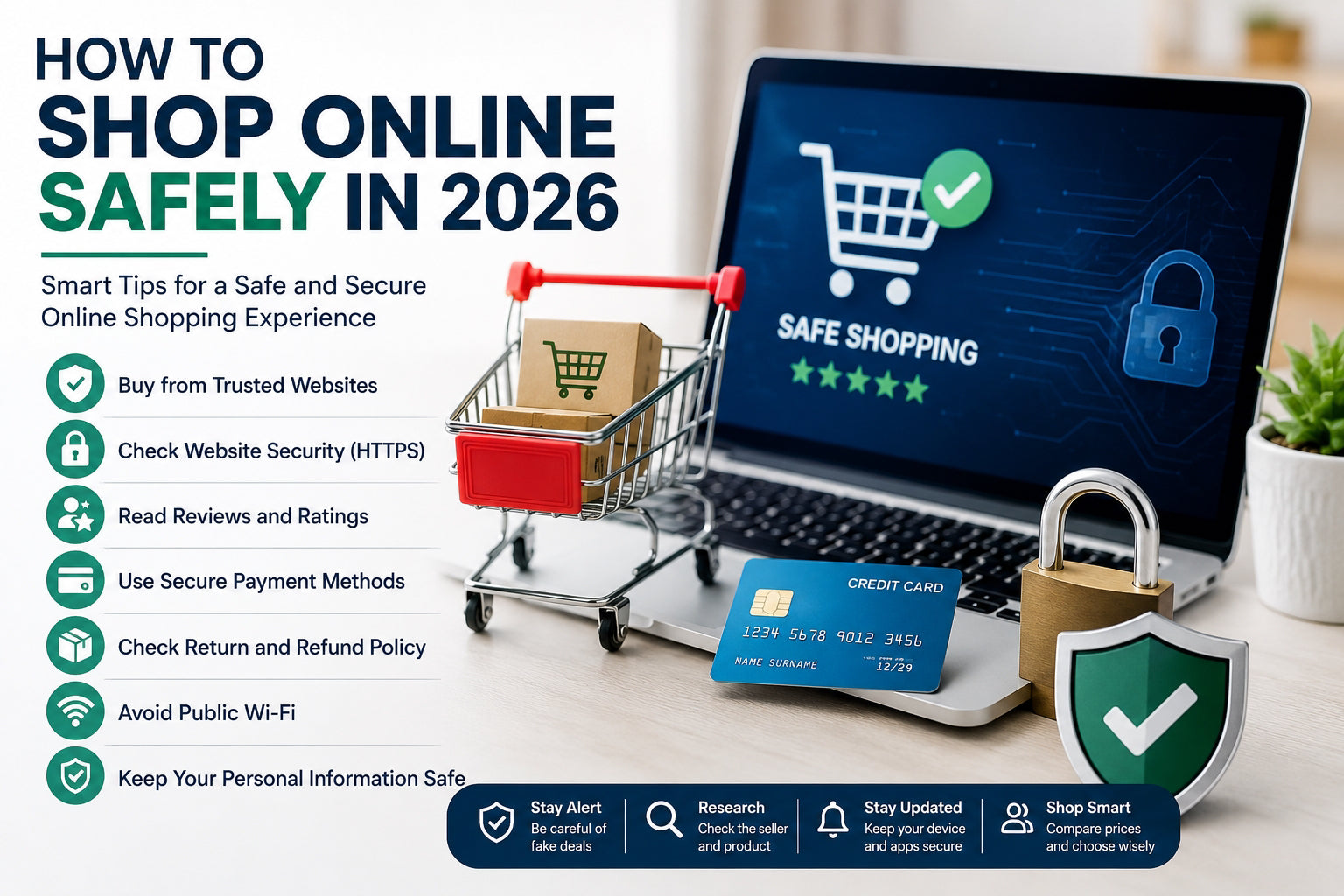 How to Shop Online Safely in 2026: Complete Beginner’s Guide